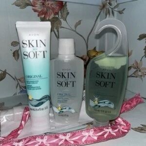 Avon Skin So Soft Original Bath & Body 3-piece set